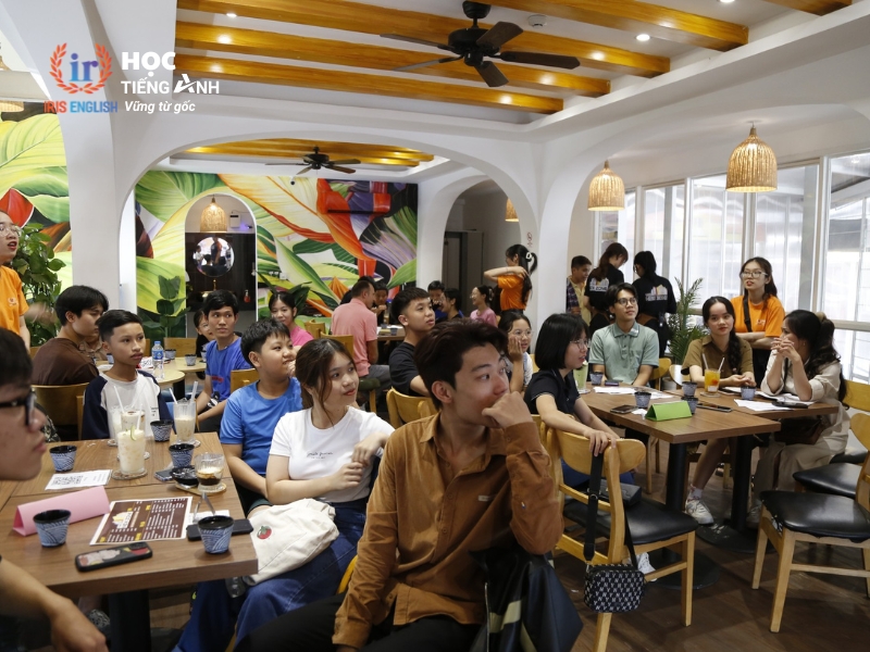 iris english coffee talk thang 03 nam 2024