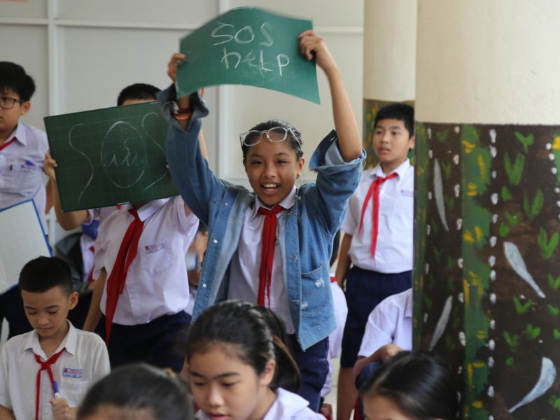 IRIS Junior - Chương trình "Rung Chuông Vàng" tại Tiểu học Lê Quang Sung 5 iris junior chuong trinh rung chuong vang tai tieu hoc le quang sung 5