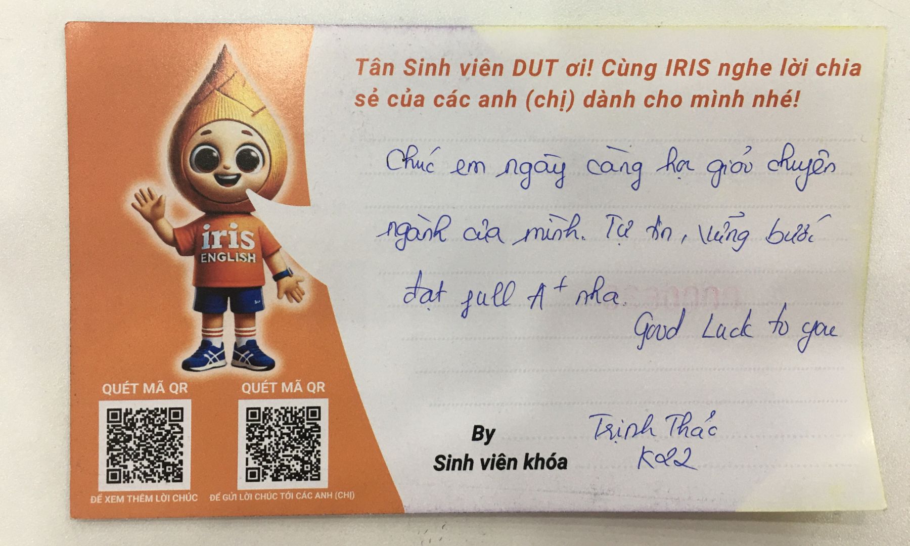 999+ Lời Chúc Các Anh (chị) Dành Cho Tân Sinh Viên Đà Nẵng 2024