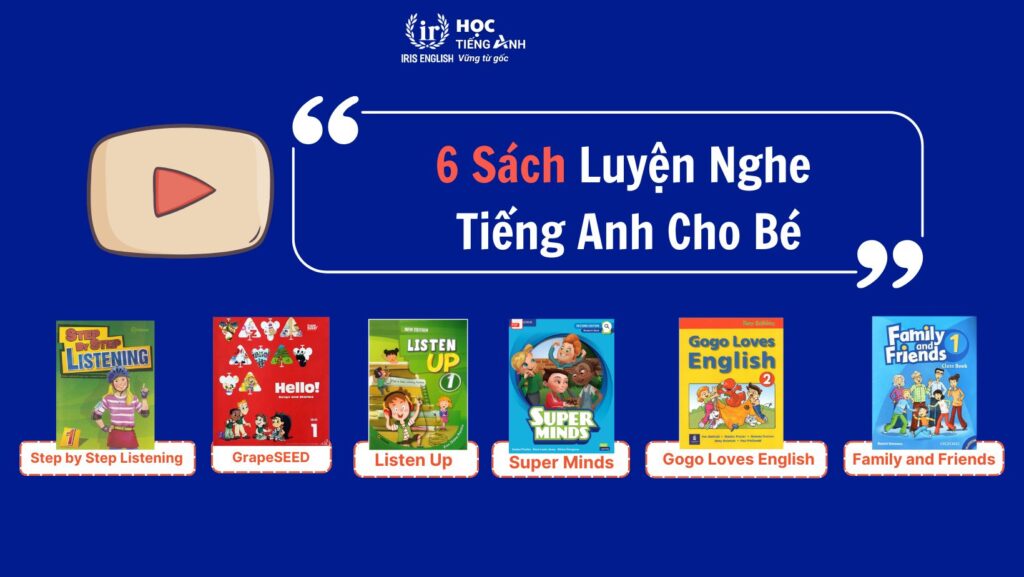 Tất Tần Tật 150+ Tài Nguyên Luyện Nghe Tiếng Anh Cho Bé 4 6-sach-luyen-nghe-tieng-anh-cho-be