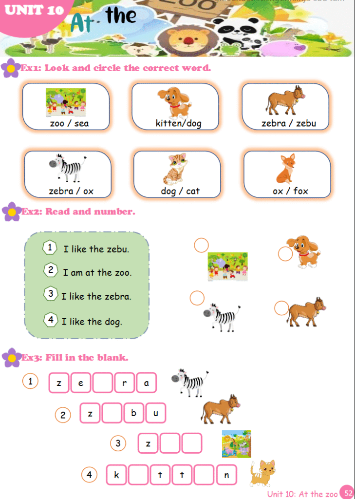 Tài liệu bổ trợ tiếng Anh lớp 2 trên trường full 16 Unit 52 Unit 10