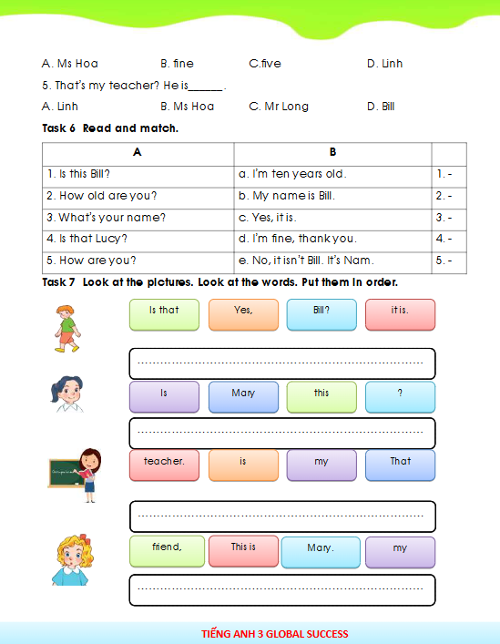 Tài liệu bổ trợ tiếng Anh lớp 3 trên trường full 20 Unit 21 Unit 3