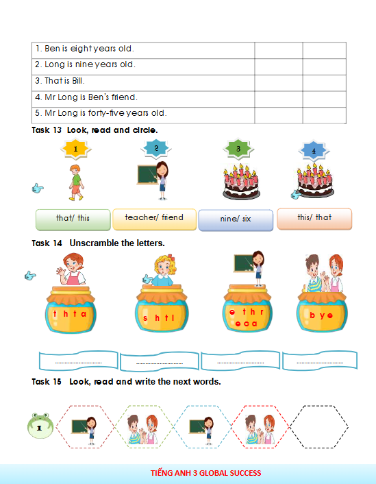 Tài liệu bổ trợ tiếng Anh lớp 3 trên trường full 20 Unit 24 Unit 3