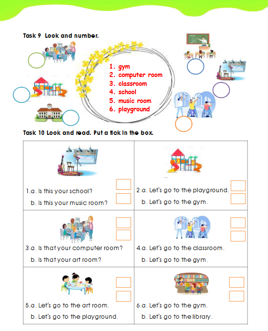 Tài liệu bổ trợ tiếng Anh lớp 3 trên trường full 20 Unit 48 Unit 6