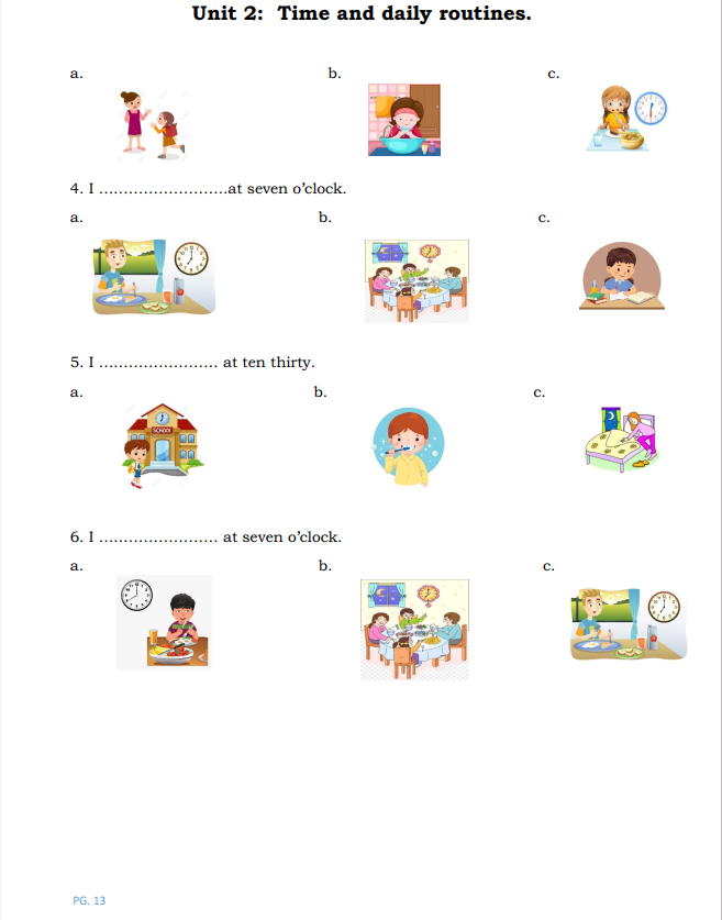 Tài liệu bổ trợ tiếng anh lớp 4 trên trường full 10 Unit 26 Unit 2