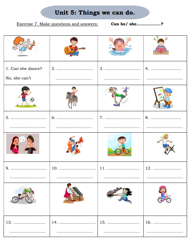 Tài liệu bổ trợ tiếng anh lớp 4 trên trường full 10 Unit 57 Unit 5