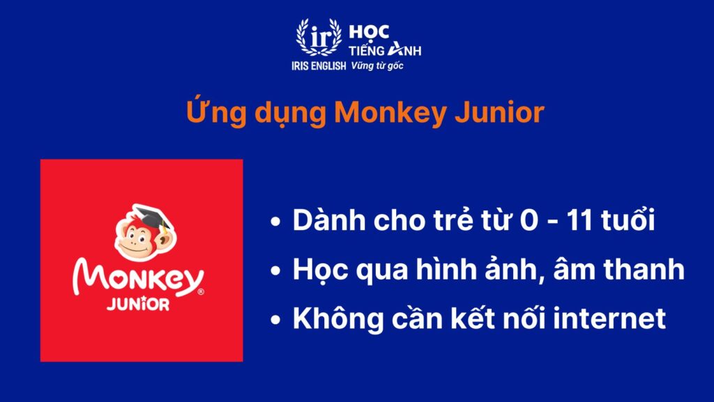 App học tiếng Anh cho bé - Monkey Junior
