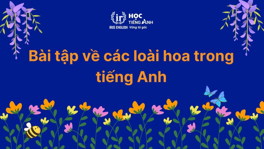 300+ từ vựng về các loài hoa bằng tiếng Anh thông dụng nhất 9 Bài tập về các loài hoa bằng tiếng Anh