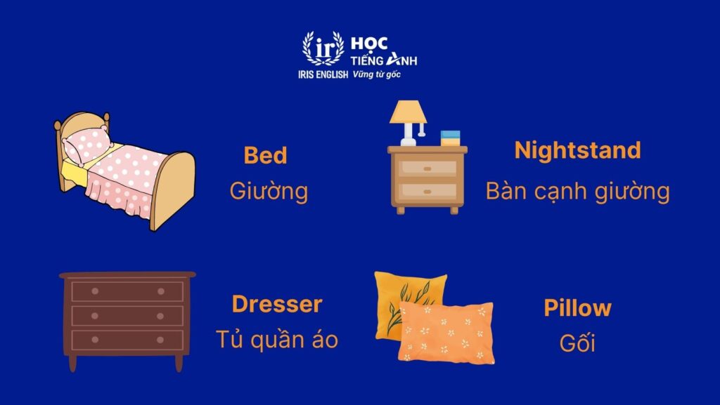 100+ từ vựng về các loại nhà bằng tiếng Anh thông dụng 5 Vật dụng trong phòng bếp