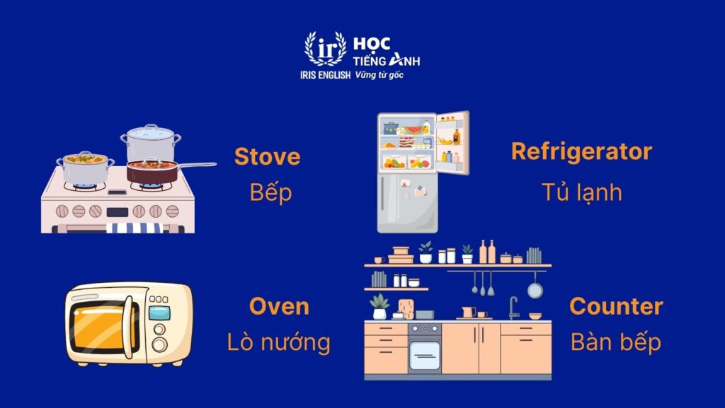 100+ từ vựng về các loại nhà bằng tiếng Anh thông dụng 6 Vật dụng trong phòng tắm