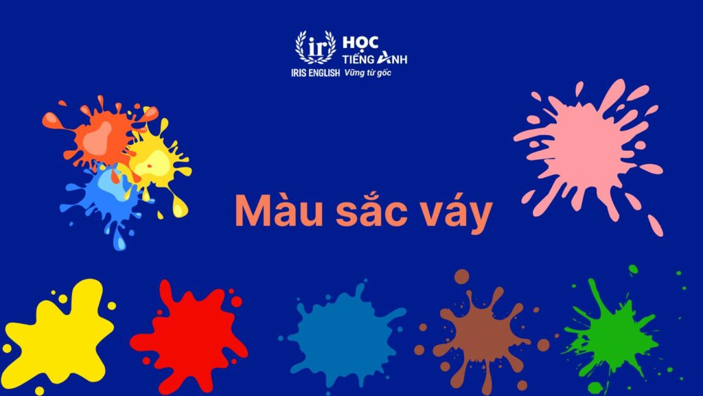 Từ vựng tiếng Anh về màu sắc váy
