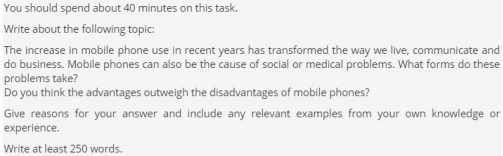 de thi wirting ielts genaral training task2
