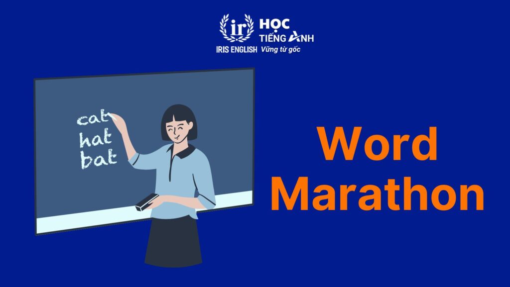 Game tiếng Anh lớp 1 - Word Marathon