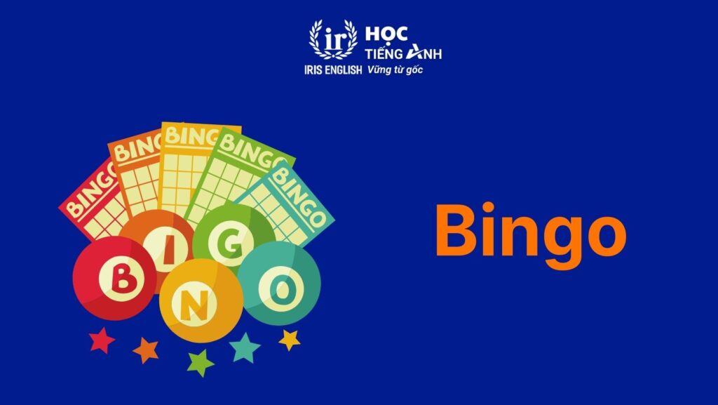 Game tiếng Anh lớp 1 - Bingo