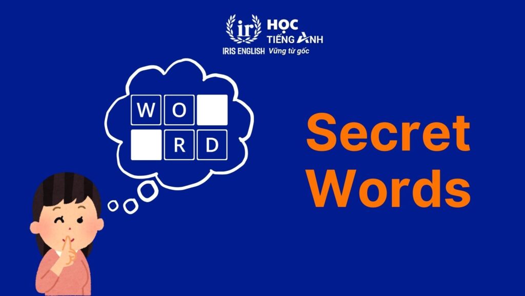 Game tiếng Anh lớp 1 - Secret Words