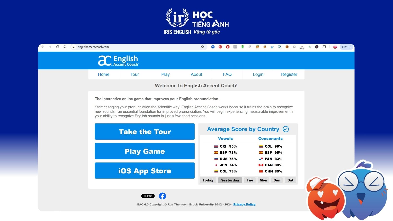 30+ Trang Web Kiểm Tra Phát Âm Tiếng Anh Chuẩn Nhất Hiện Nay 26 trang-web-kiem-tra-ky-nang-phat-am-tieng-anh-English Accent Coach
