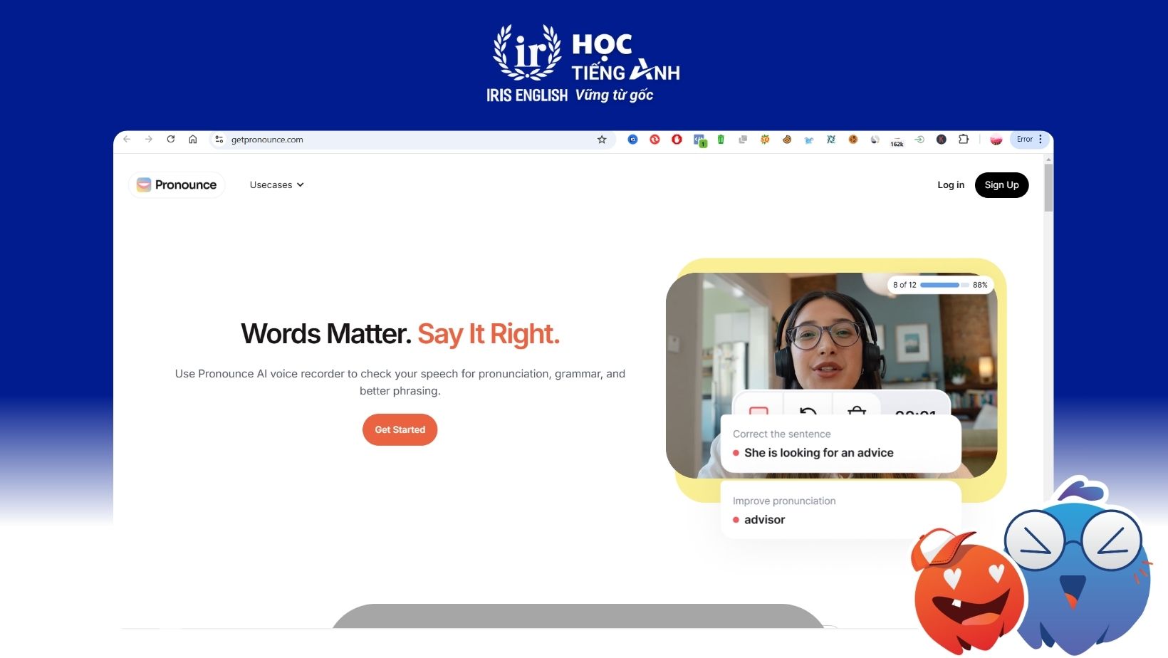 30+ Trang Web Kiểm Tra Phát Âm Tiếng Anh Chuẩn Nhất Hiện Nay 39 trang-web-kiem-tra-ky-nang-phat-am-tieng-anh-GetPronounce