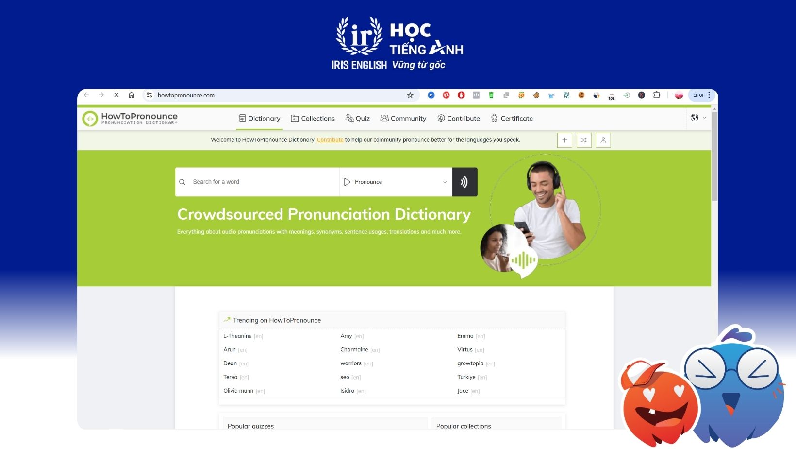 30+ Trang Web Kiểm Tra Phát Âm Tiếng Anh Chuẩn Nhất Hiện Nay 23 trang-web-kiem-tra-ky-nang-phat-am-tieng-anh-HowToPronounce