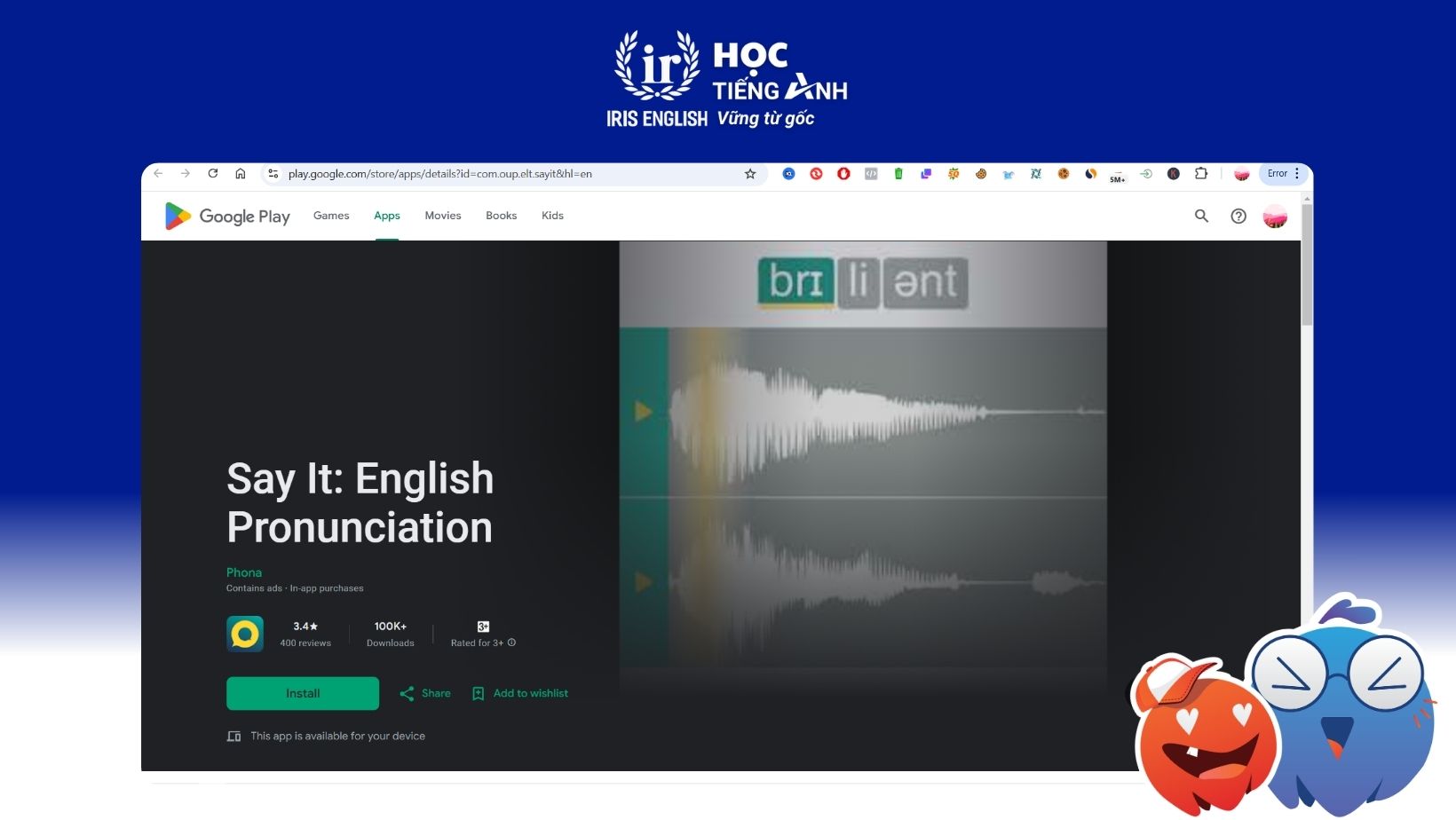 30+ Trang Web Kiểm Tra Phát Âm Tiếng Anh Chuẩn Nhất Hiện Nay 36 trang-web-kiem-tra-ky-nang-phat-am-tieng-anh-Say It