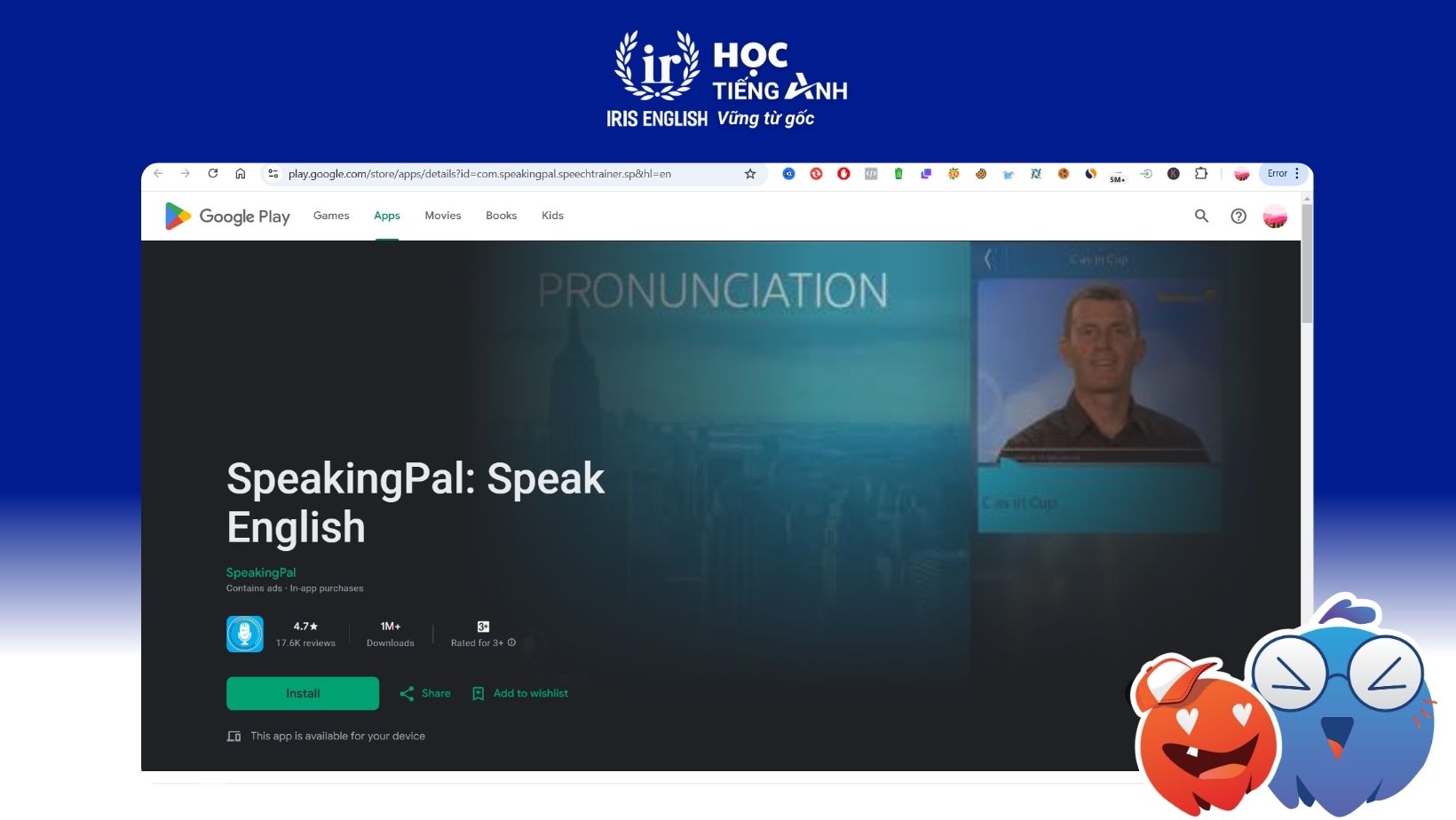 30+ Trang Web Kiểm Tra Phát Âm Tiếng Anh Chuẩn Nhất Hiện Nay 35 trang-web-kiem-tra-ky-nang-phat-am-tieng-anh-SpeakingPal