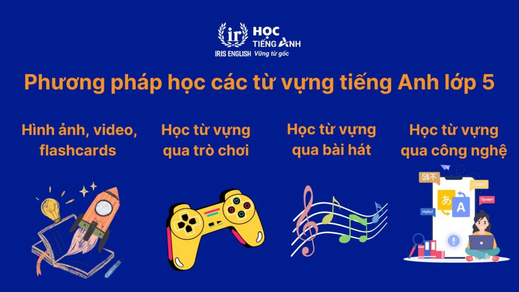 Phương pháp học từ vựng tiếng Anh lớp 5