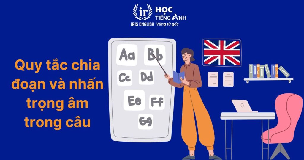 9 quy tắc đơn giản giúp bé học đánh vần tiếng Anh chuẩn 4 Quy tắc chia đoạn và nhấn trọng âm trong câu