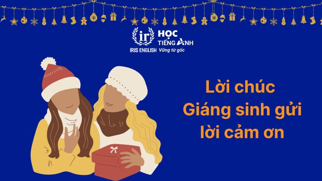 Lời chúc Giáng sinh gửi lời cảm ơn