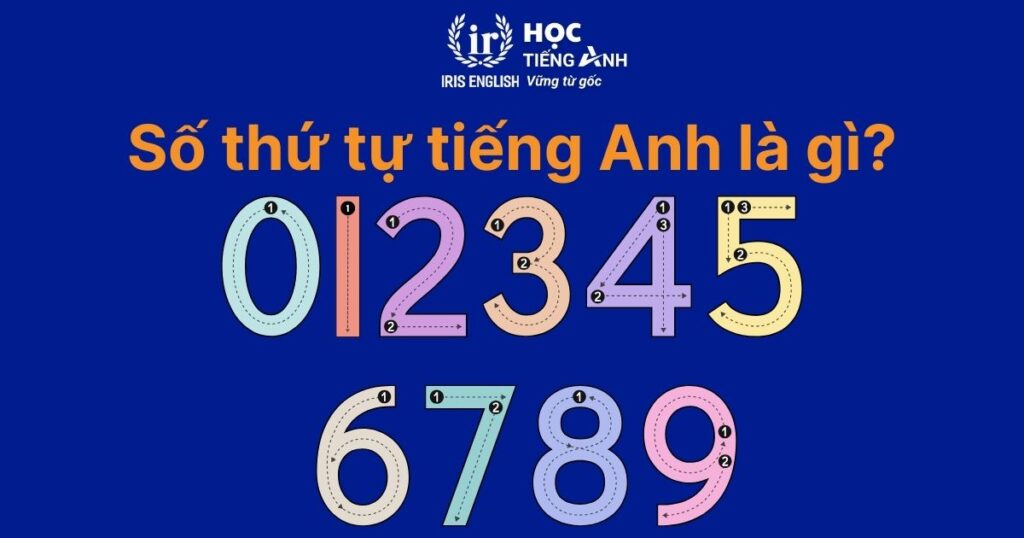 Số thứ tự tiếng Anh là gì?