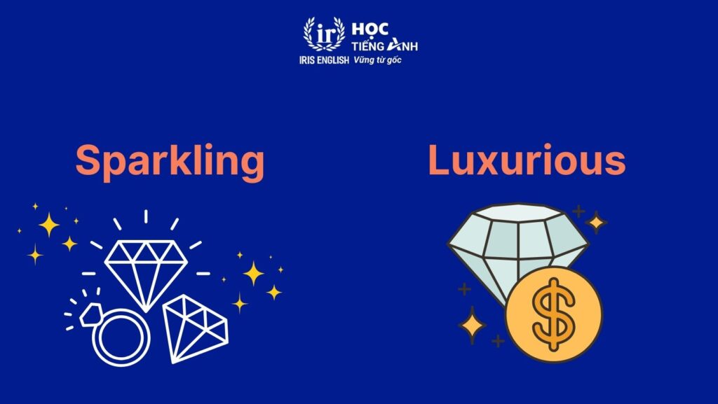 Từ vựng về trang sức: Miêu tả vẻ đẹp trang sức