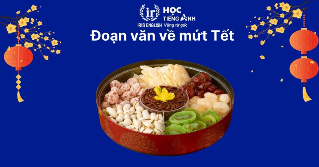 15+ đoạn văn viết về Tết bằng tiếng Anh ngắn gọn, có dịch nghĩa 10 Đoạn văn viết về Tết bằng tiếng Anh số 10: Mứt Tết