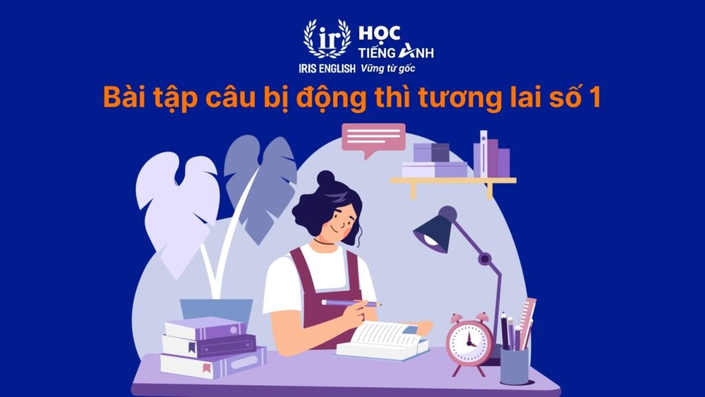 Bài tập câu bị động thì tương lai đơn số 1: Viết lại câu