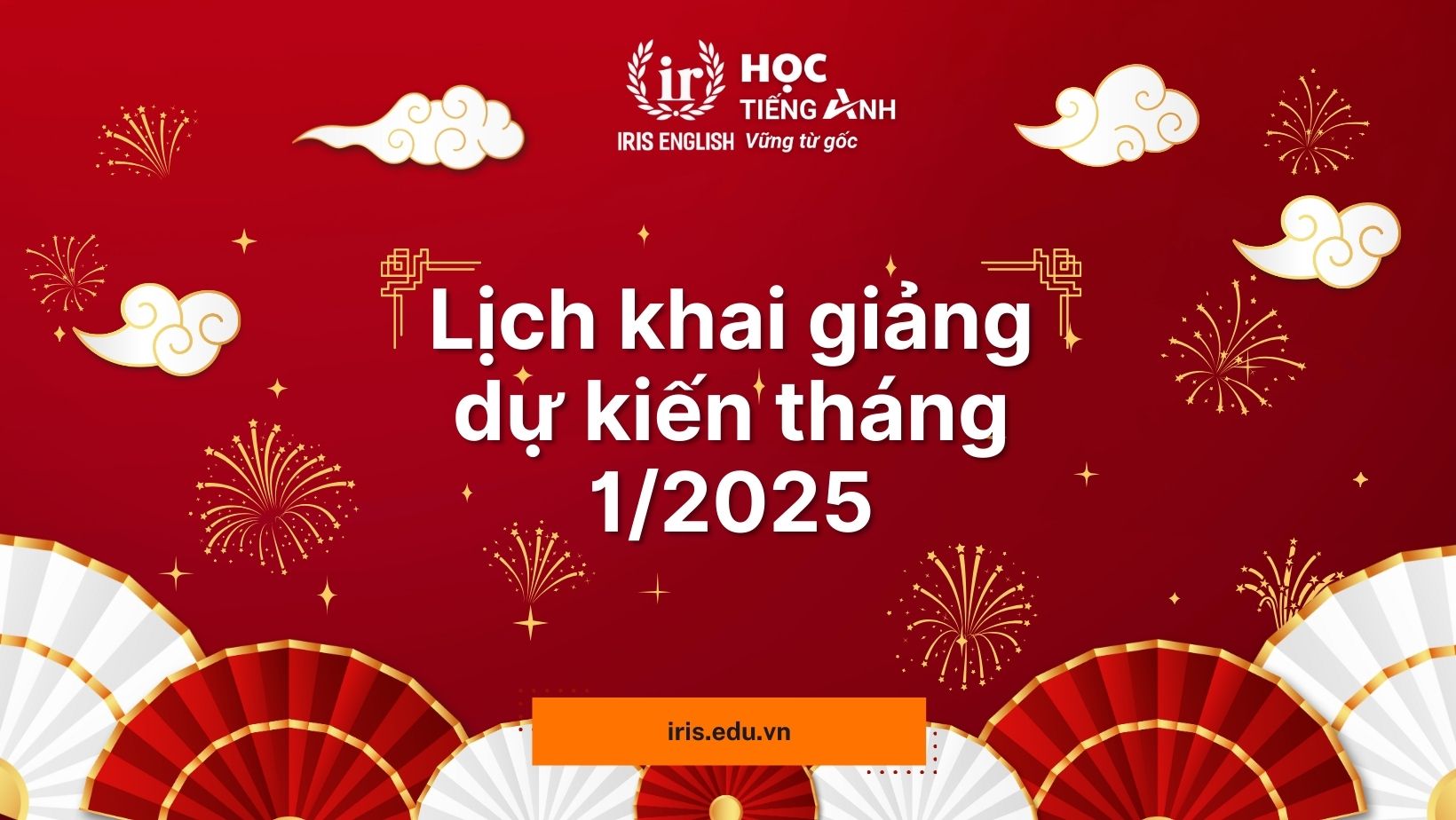 Lịch khai giảng dự kiến tháng 1/2025