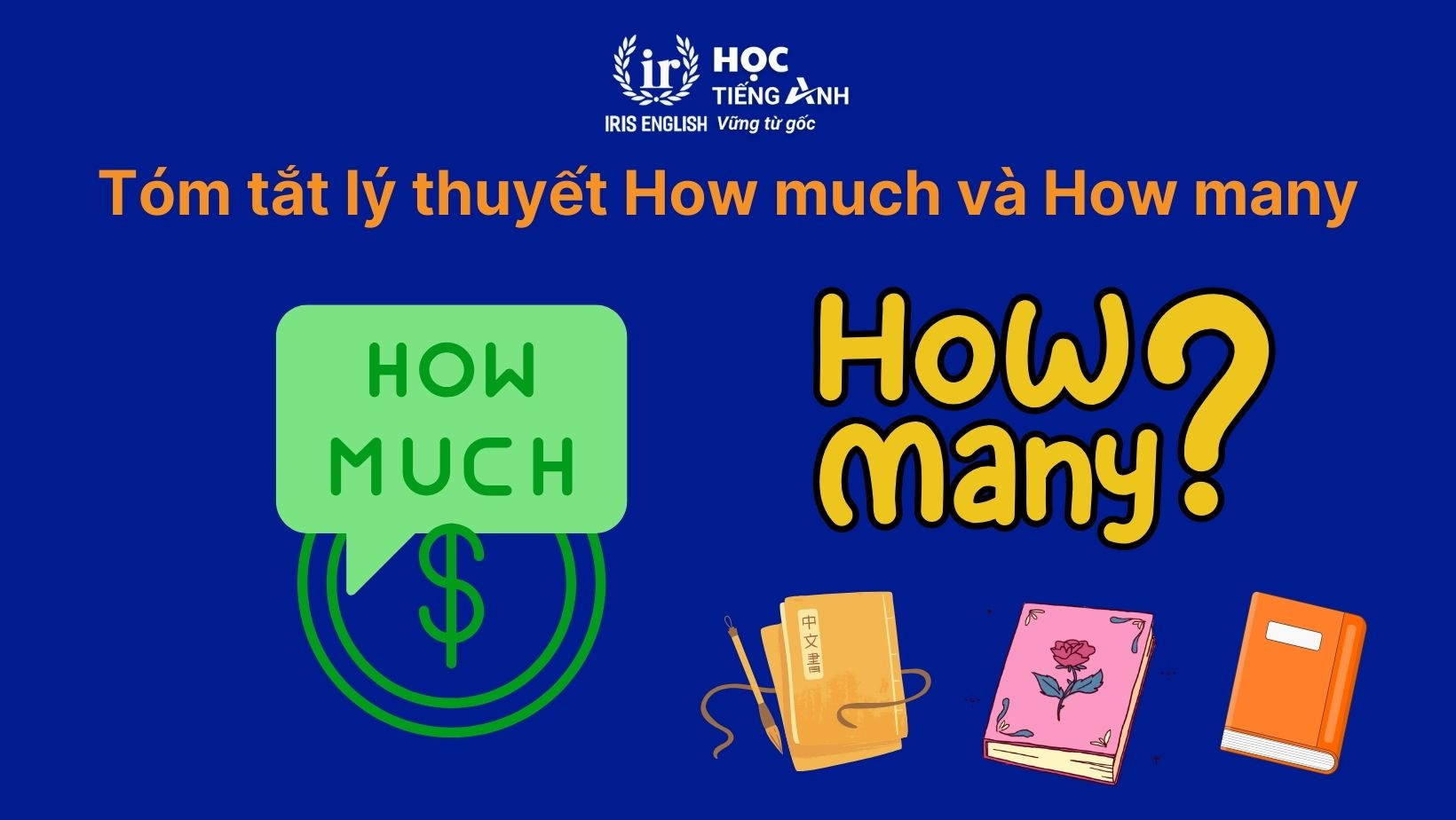 Bảng tóm tắt lý thuyết How much và How many
