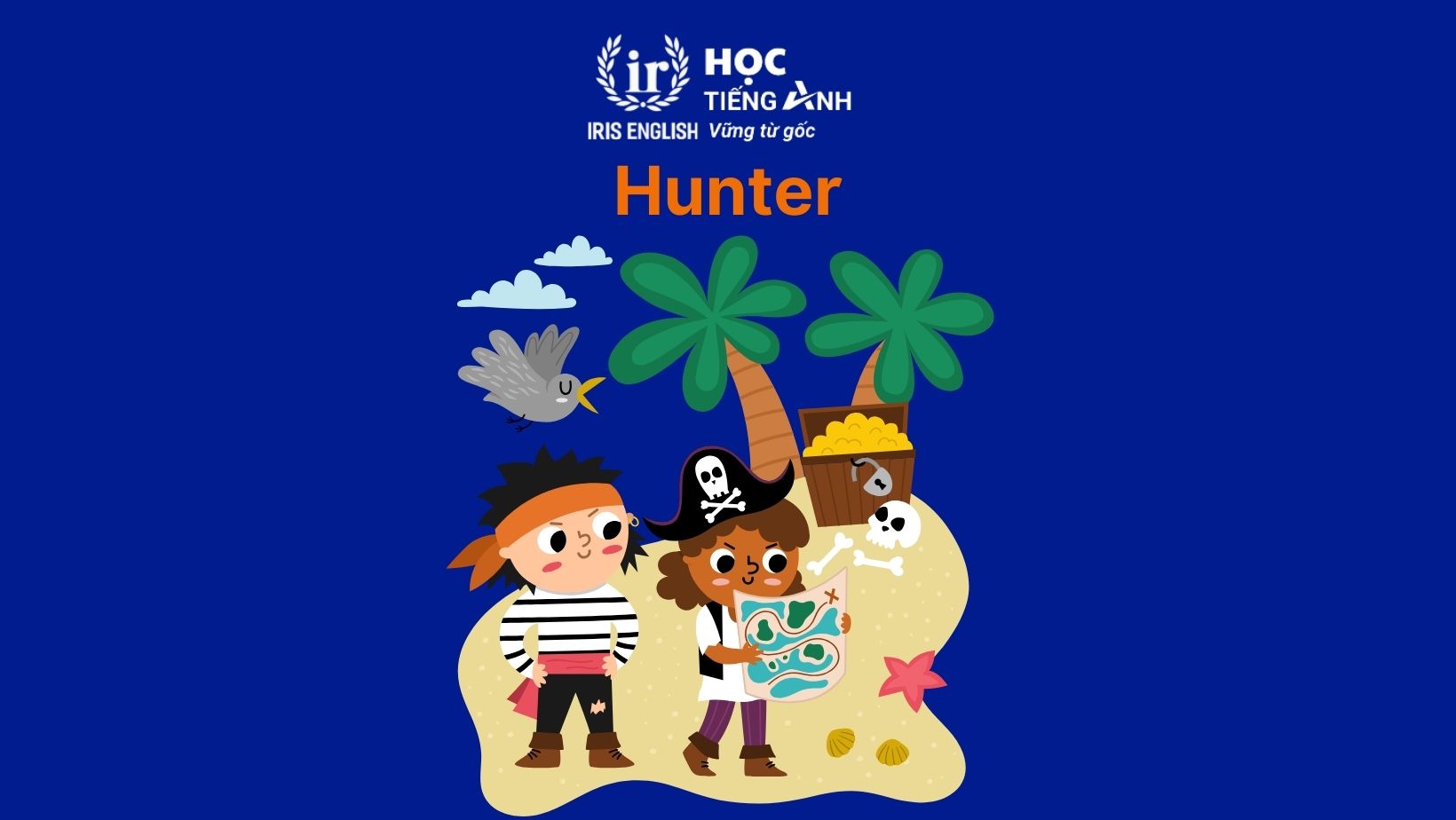 15+ trò chơi tiếng Anh cho trẻ em hay, phát triển tư duy 3 Trò chơi tiếng Anh cho trẻ em: Hunter