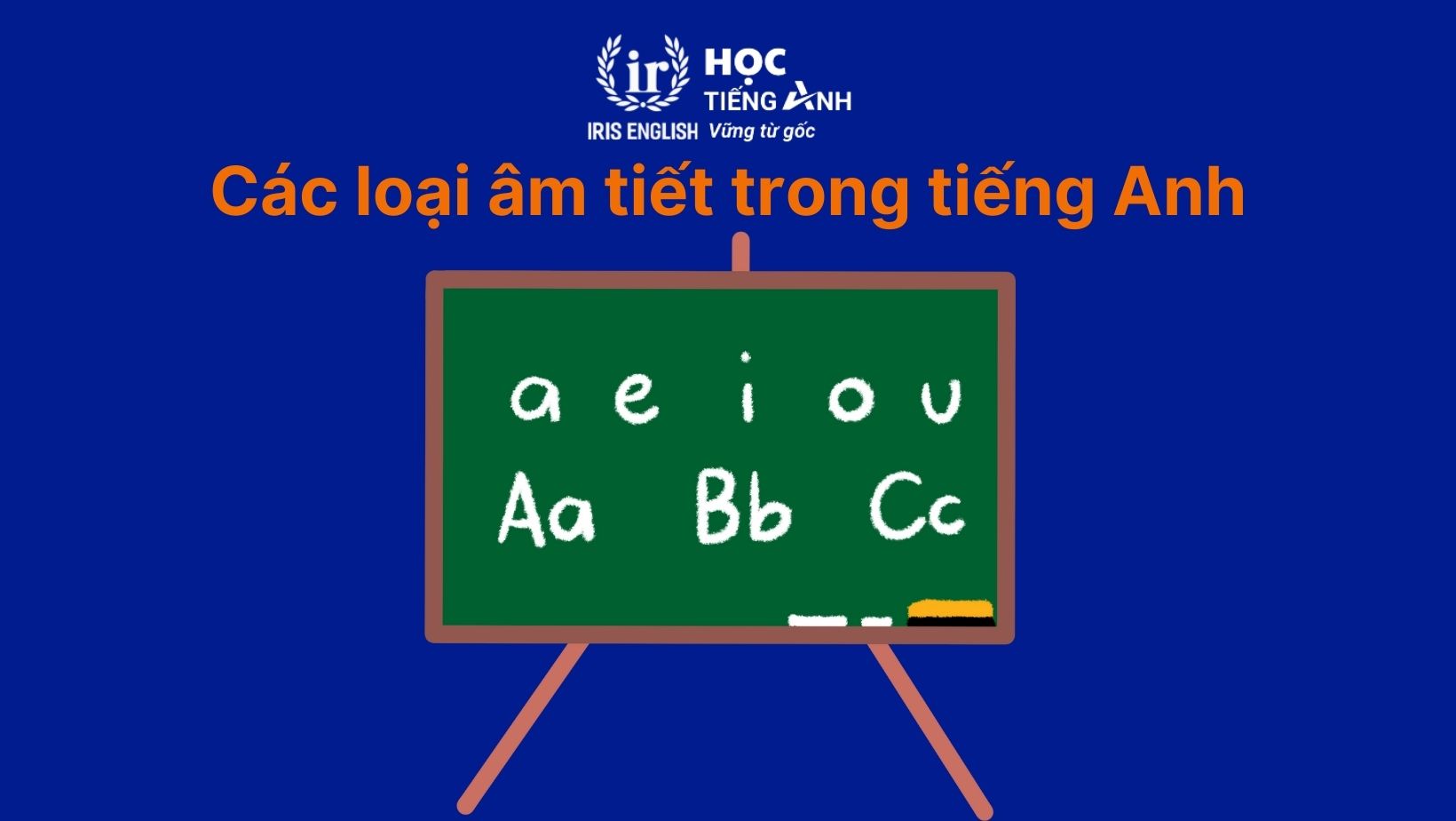 Các loại âm tiết trong tiếng Anh
