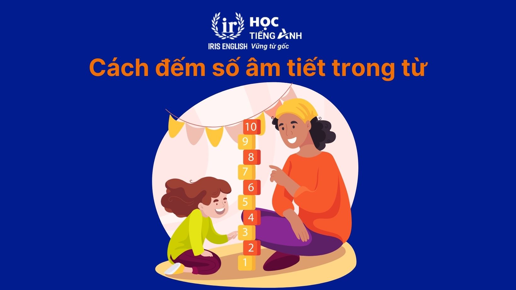 Cách đếm số âm tiết trong từ