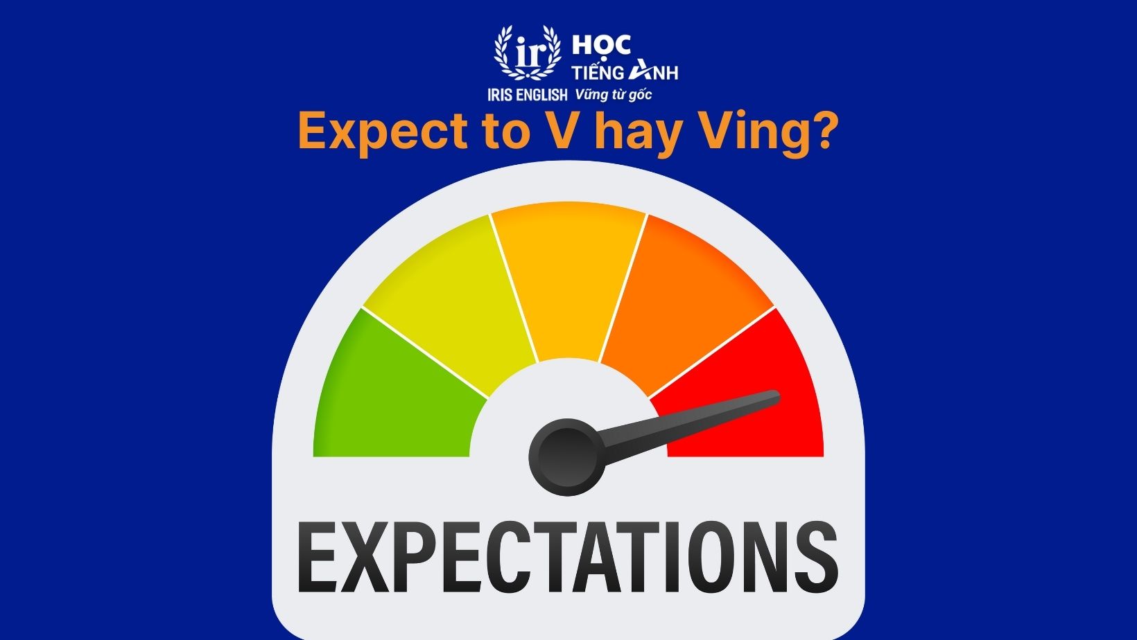 Expect to V hay Ving?