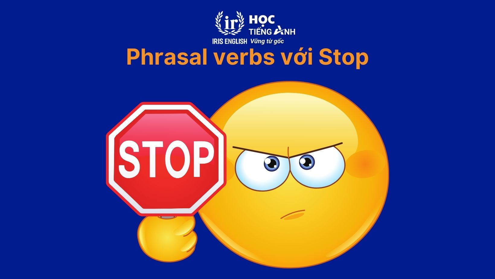 Phrasal verbs với Stop