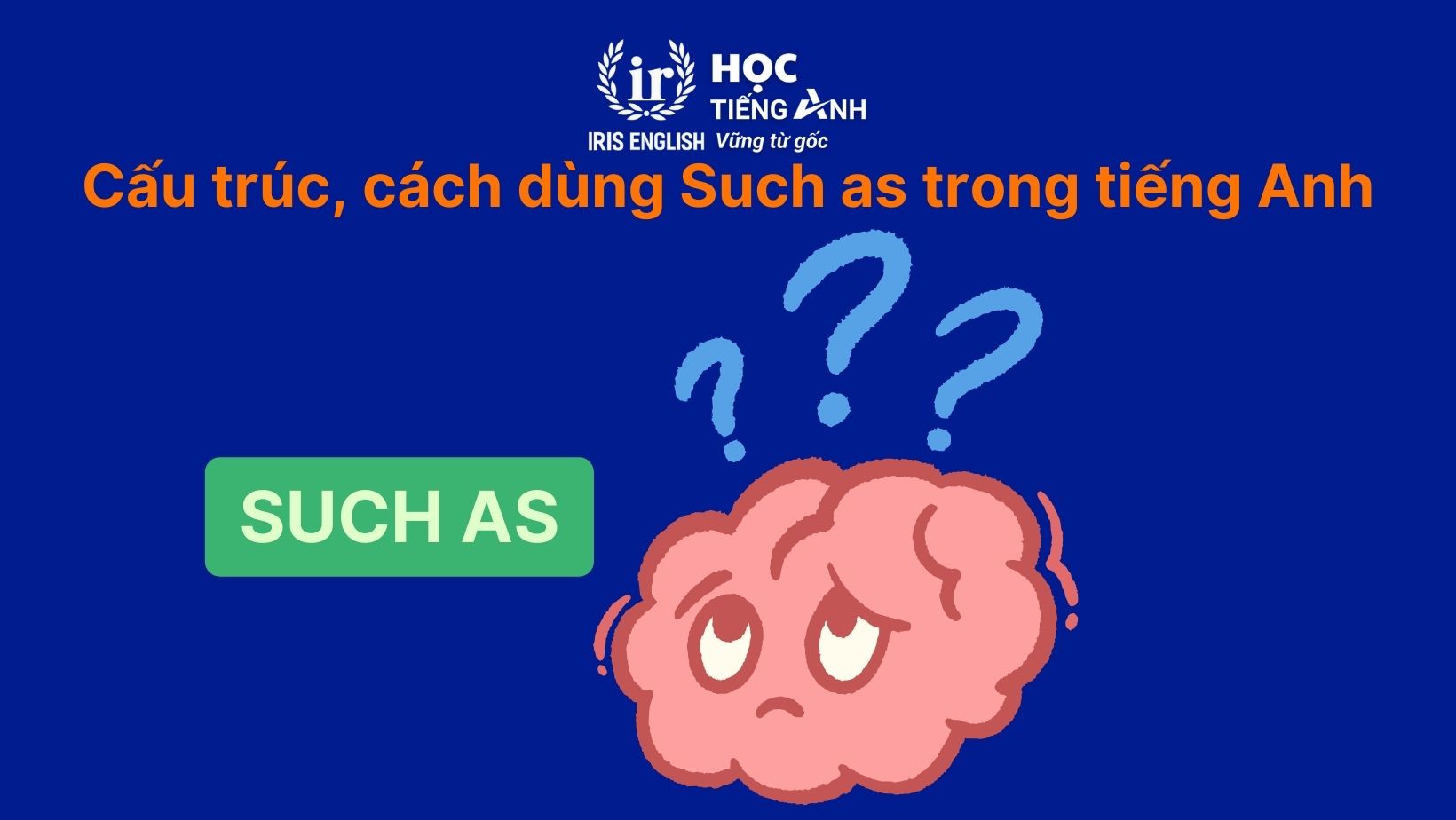 Cấu trúc, cách dùng Such as trong tiếng Anh