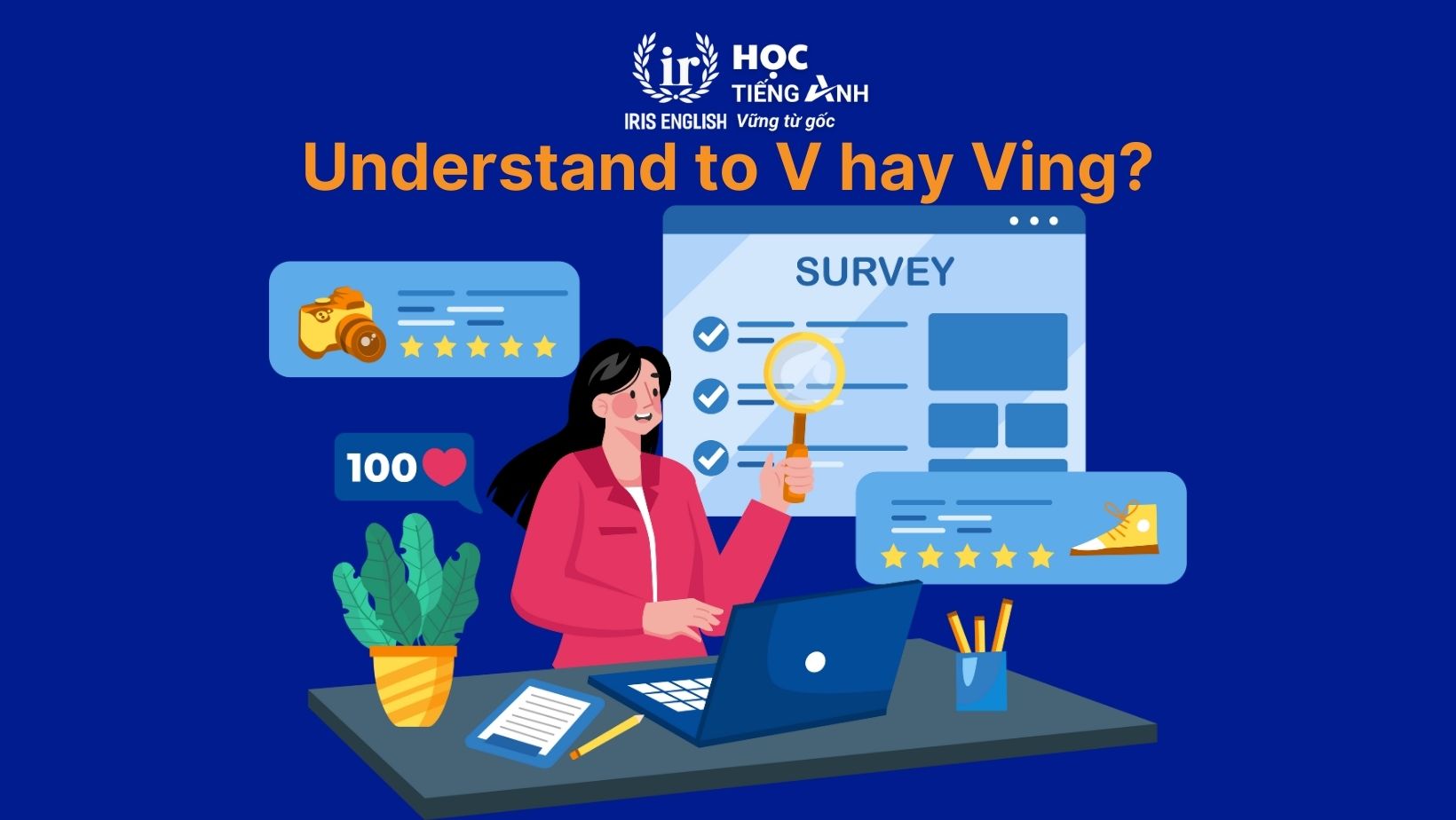 Understand to V hay Ving?