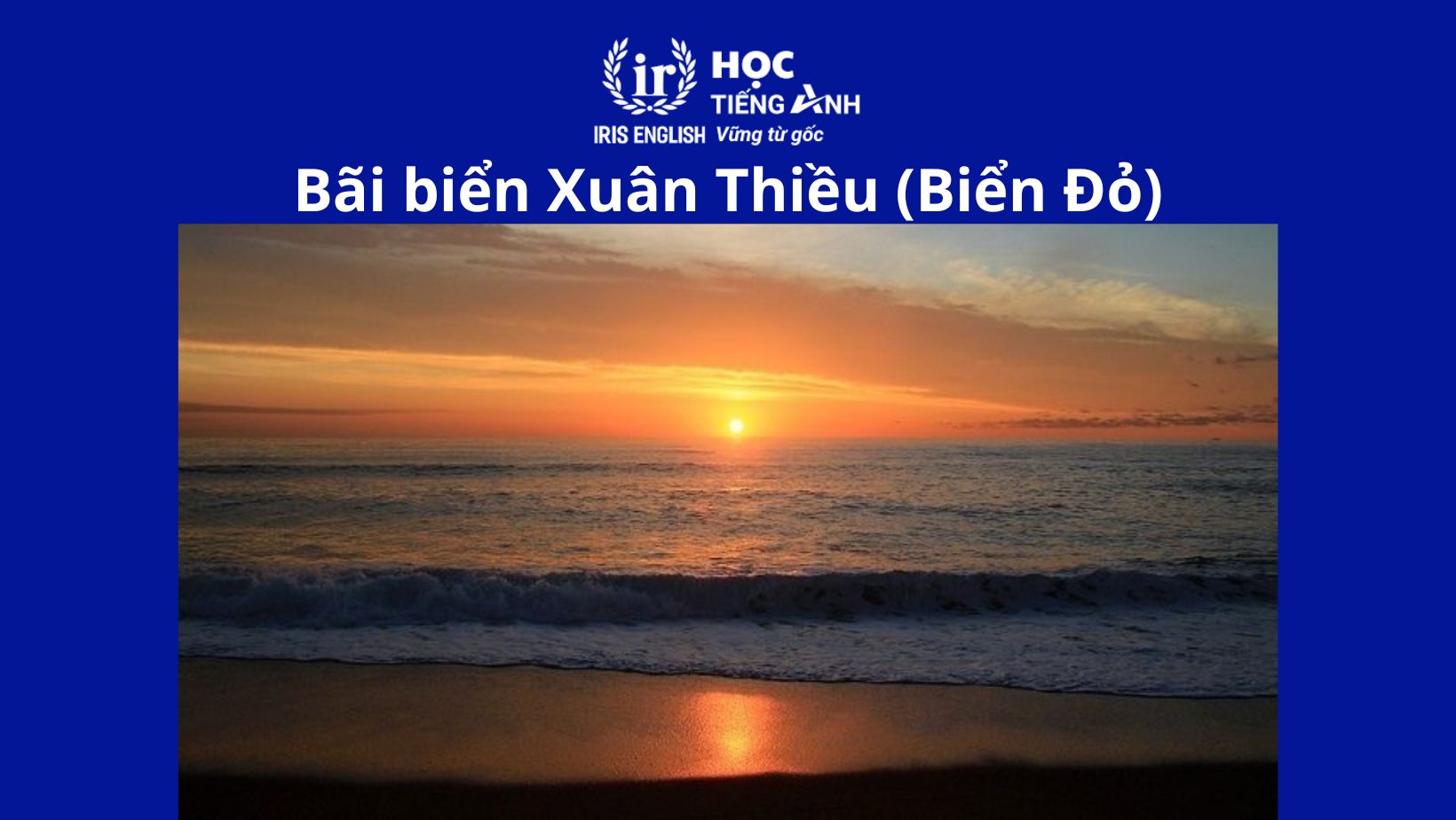 TOP 12 bãi biển Đà Nẵng đẹp nhất - Đẹp đến say lòng người 5 Bãi biển Đà Nẵng đẹp nhất - Bãi biển Xuân Thiều (Biển Đỏ)
