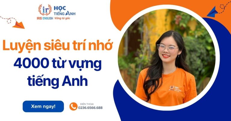 Sách Luyện siêu trí nhớ 4000 từ vựng tiếng Anh