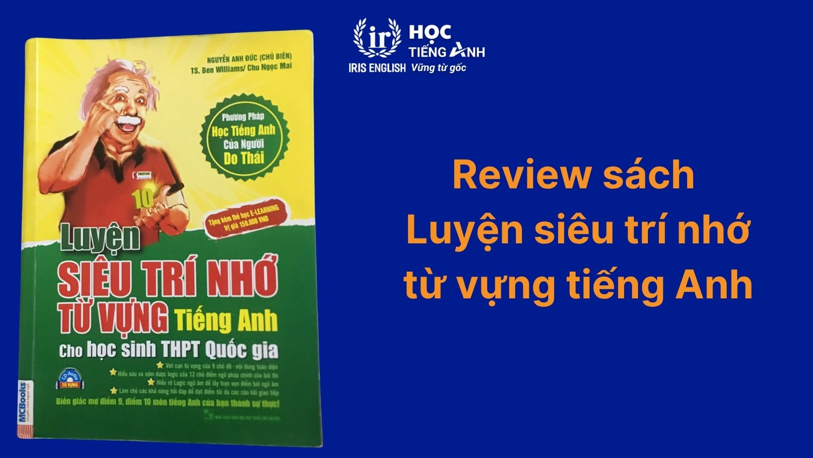 Review sách Luyện siêu trí nhớ từ vựng tiếng Anh