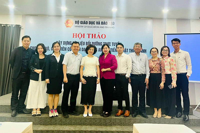 Khóa học dành cho kids 34 hoi thao xay dung tai lieu boi duong truc tuyen giao vien cot can day tieng anh va tieng nhat thuc hanh 2