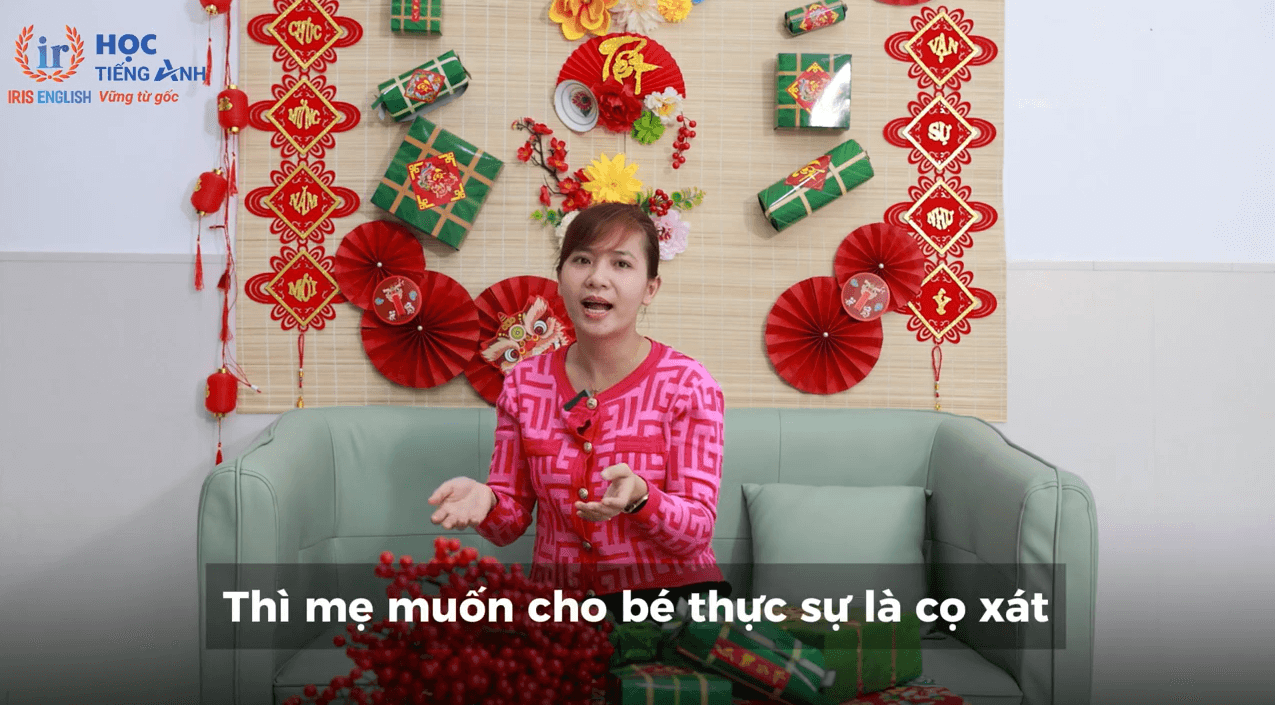 Tâm sự của chị Hằng về chương trình tiếng Anh cho bé ở IRIS 3 Phương pháp học của IRIS: Giao tiếp thực tế, ghi nhớ tự nhiên